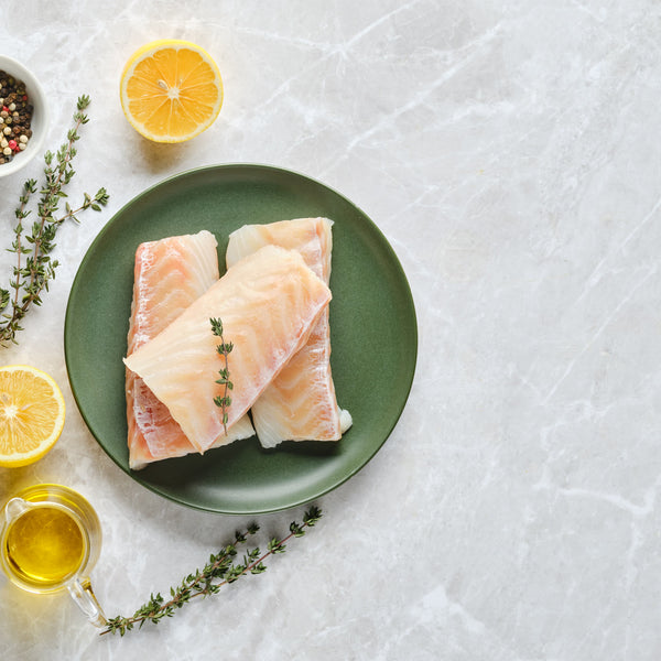 Corvina en porciones